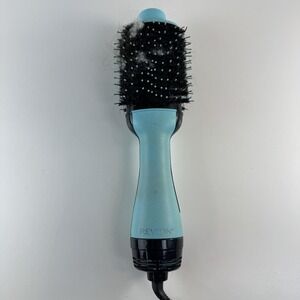 Revlon One-Step RVDR5222 Hair Dryer Volumizer Hot Air Brush Blue Styler